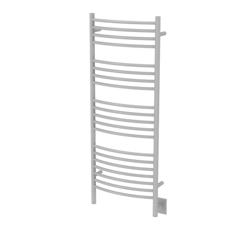 Amba Products Amba Jeeves 20-1/2-Inch x 53-Inch Curved Towel Warmer, White