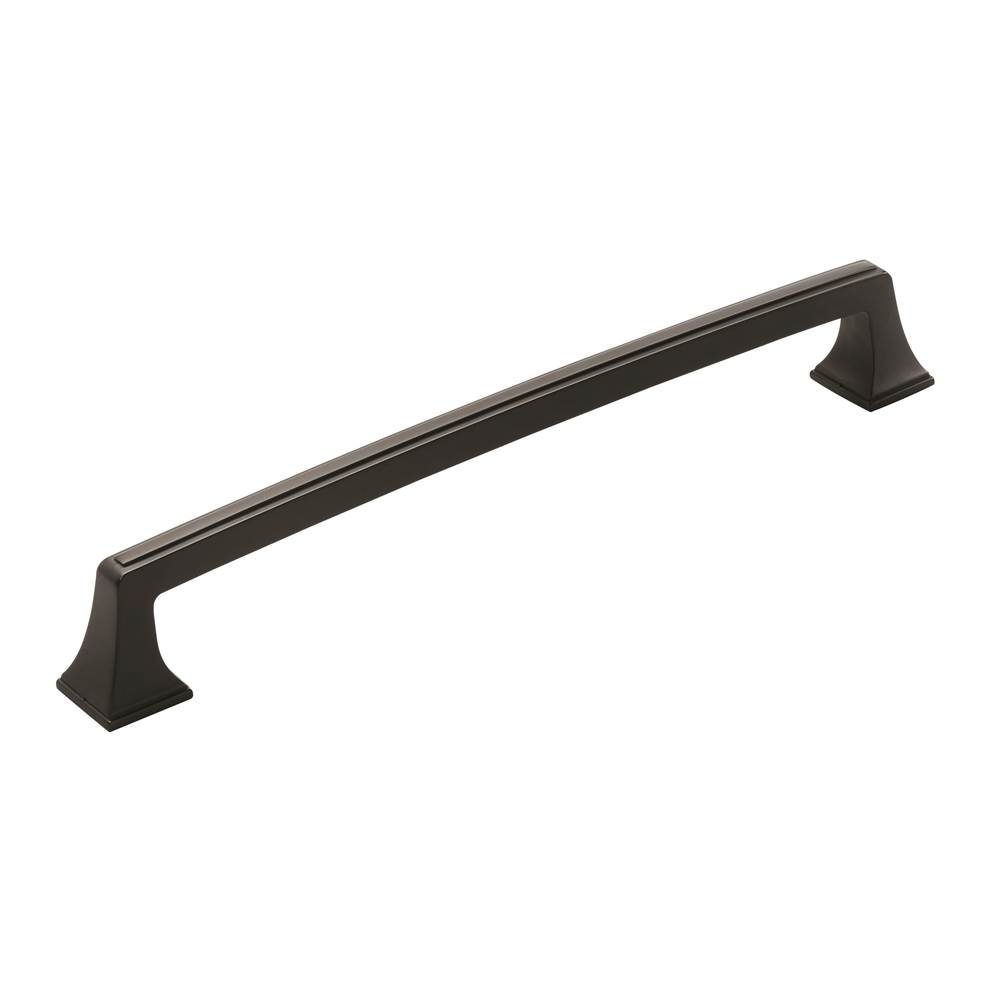 Amerock Mulholland 12 in (305 mm) Center-to-Center Black Bronze Appliance Pull