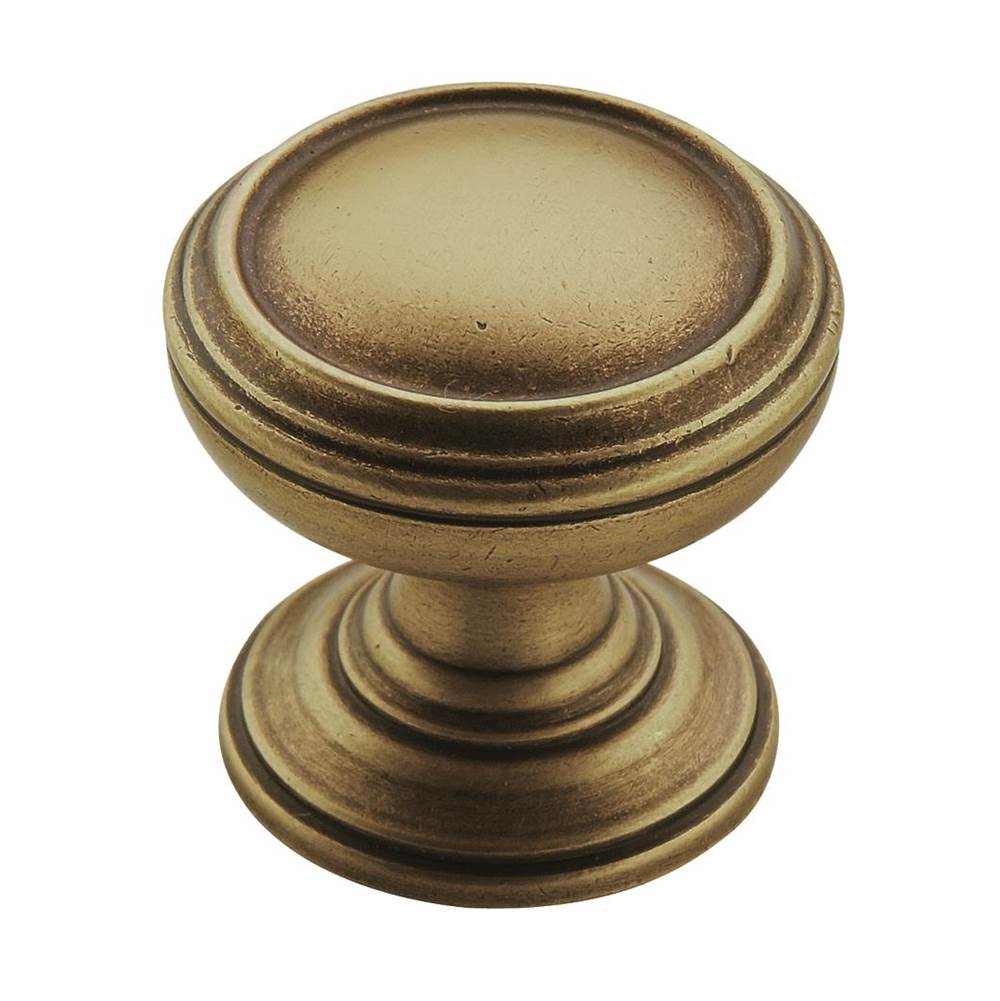 Amerock Revitalize 1-1/4 in (32 mm) Diameter Gilded Bronze Cabinet Knob