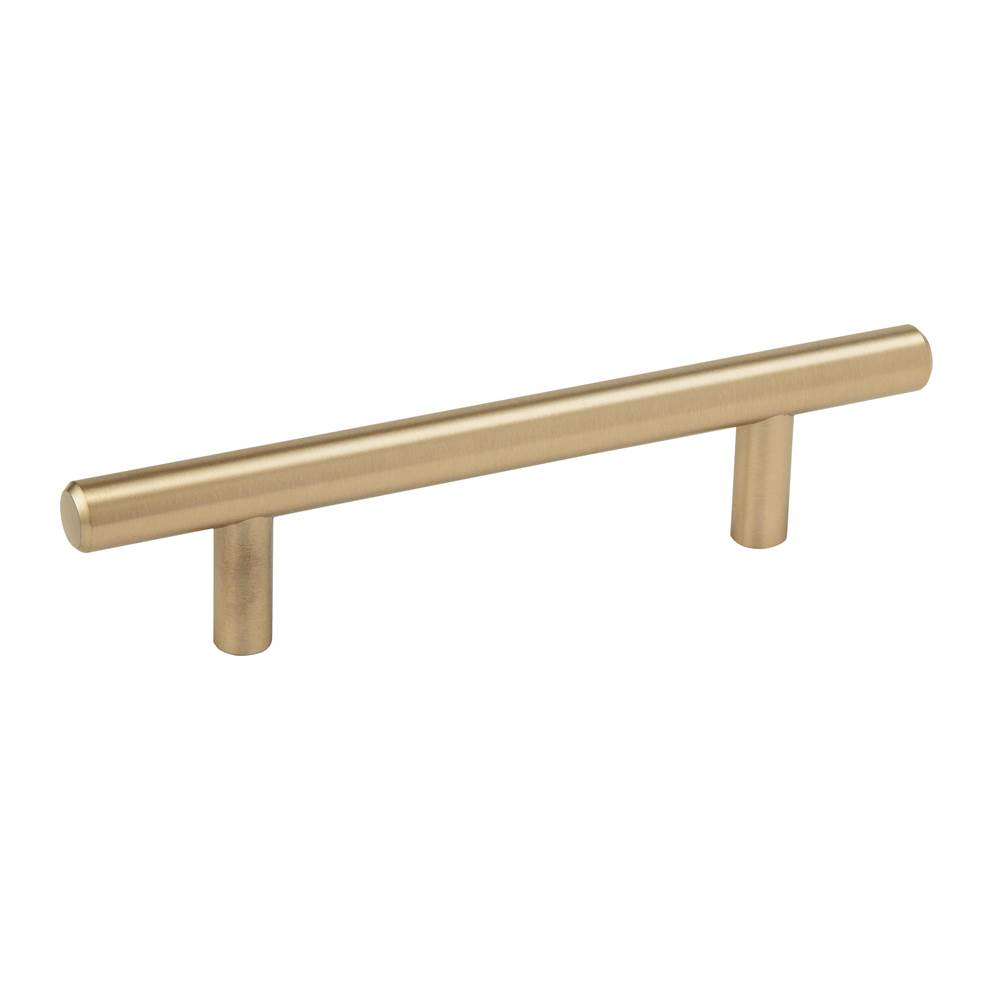 Amerock Bar Pulls 3-3/4 in (96 mm) Center-to-Center Golden Champagne Cabinet Pull