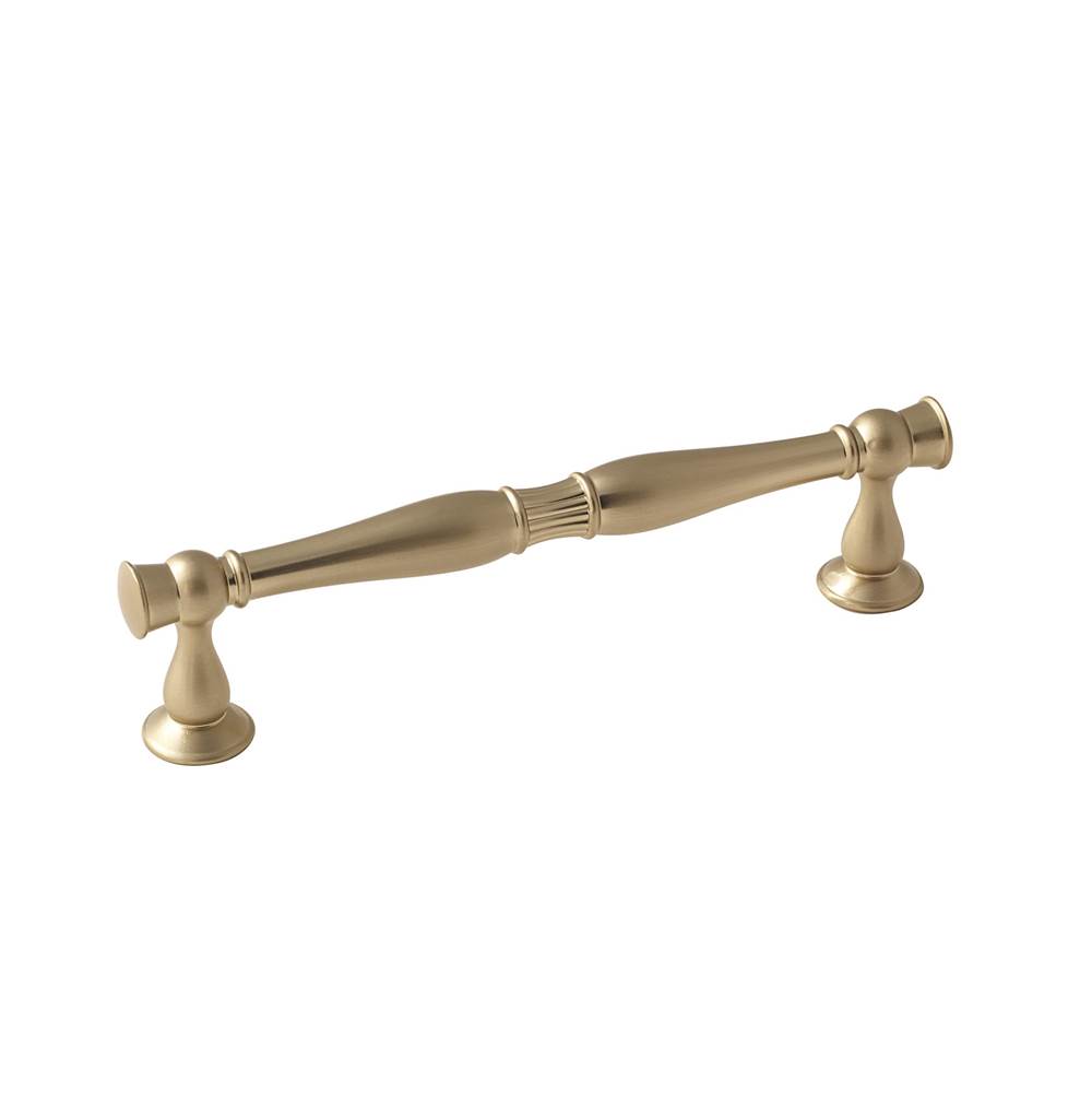 Amerock Crawford 5-1/16 in (128 mm) Center-to-Center Golden Champagne Cabinet Pull