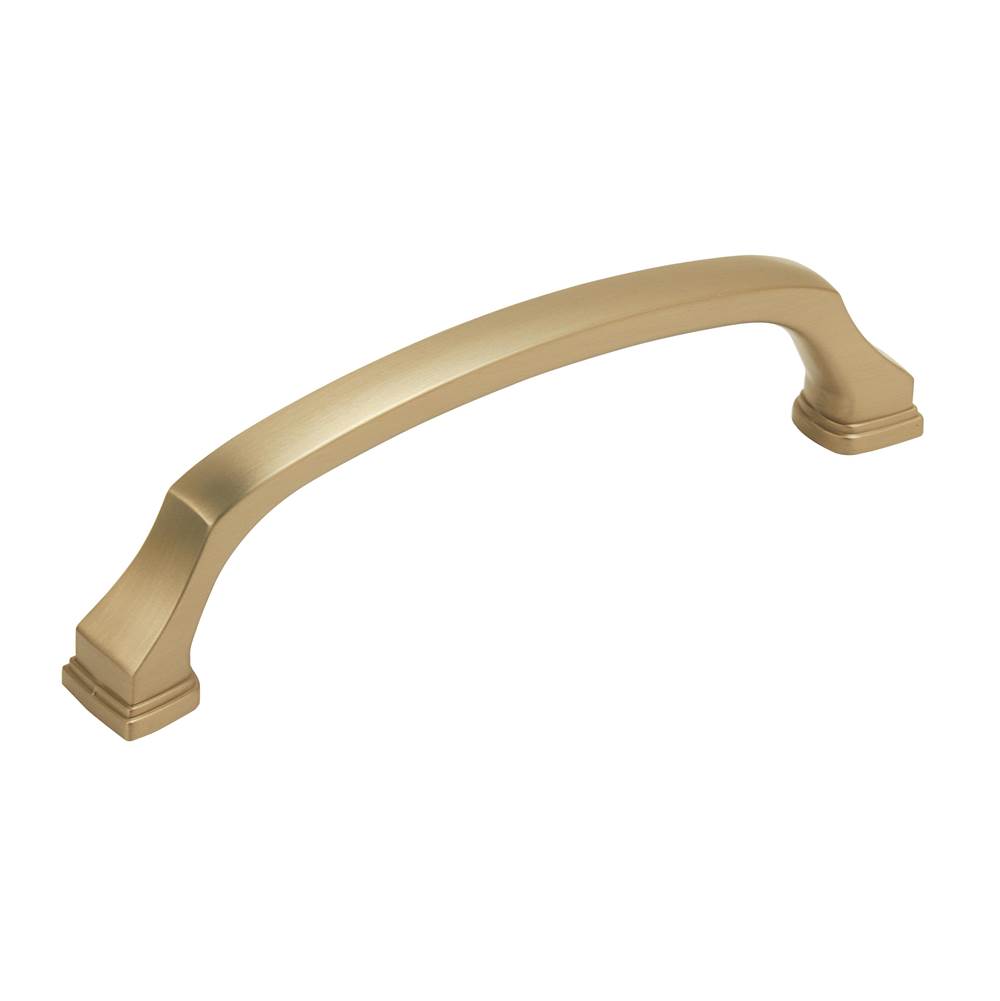 Amerock Revitalize 5-1/16 in (128 mm) Center-to-Center Golden Champagne Cabinet Pull