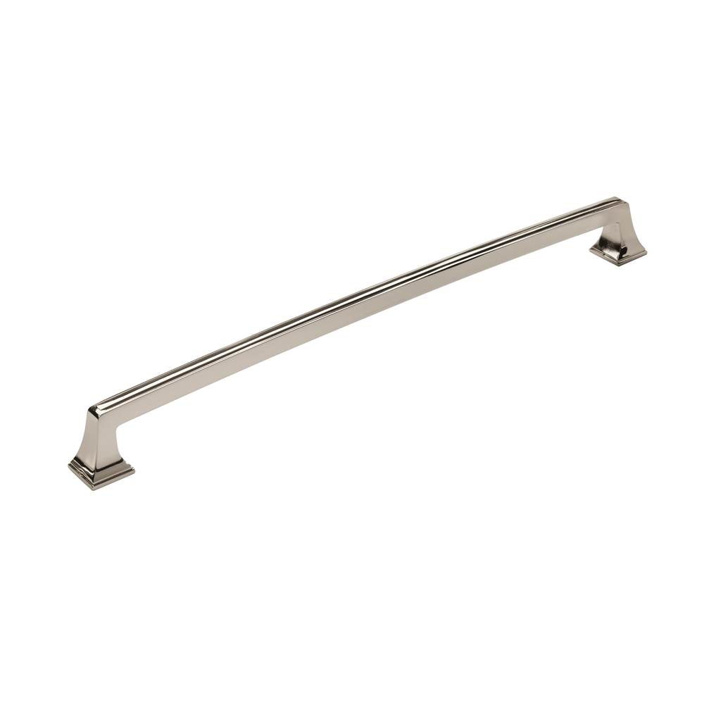 Amerock Mulholland 18 in (457 mm) Center-to-Center Polished Nickel Appliance Pull