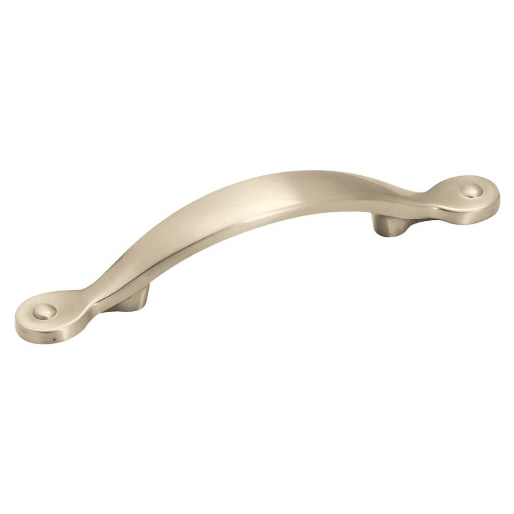 Amerock Inspirations 3 in (76 mm) Center-to-Center Satin Nickel Cabinet Pull