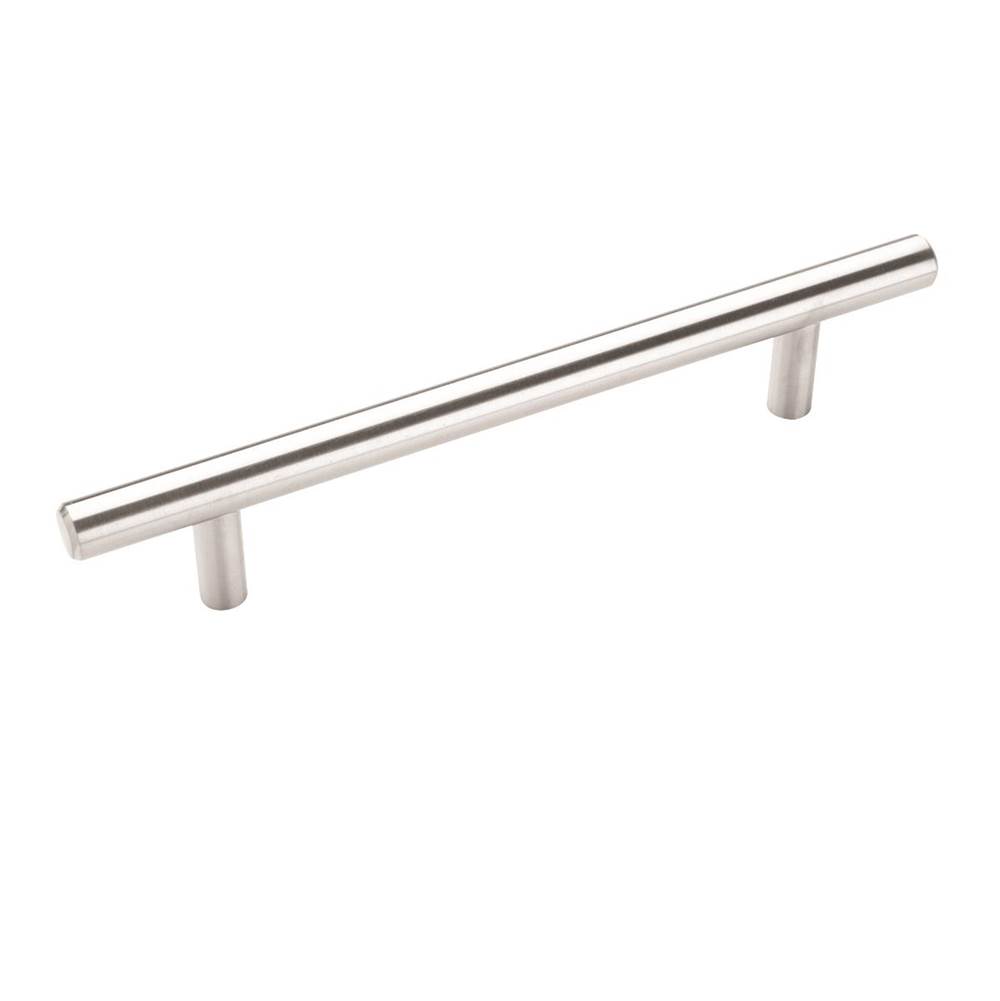 Amerock Bar Pulls 5-1/16 in (128 mm) Center-to-Center Stainless Steel Cabinet Pull