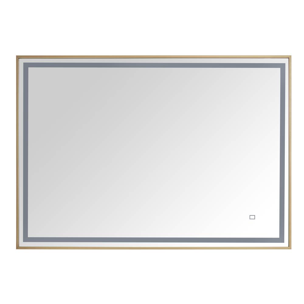 Avanity Avanity 39 in. LED mirror in Brushed Gold