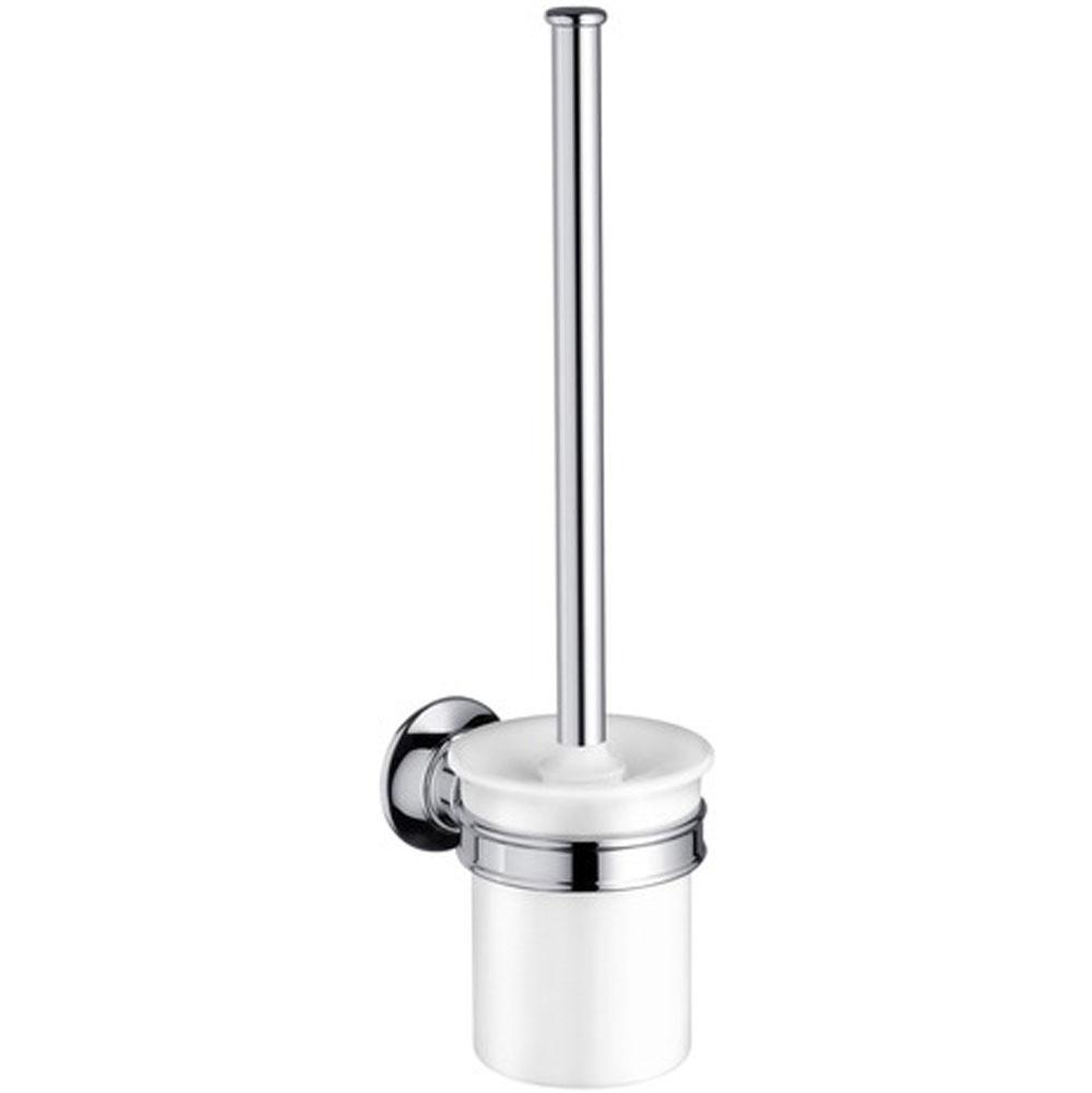 Axor Montreux Toilet Brush with Holder, Wall-Mounted in Polished Nickel