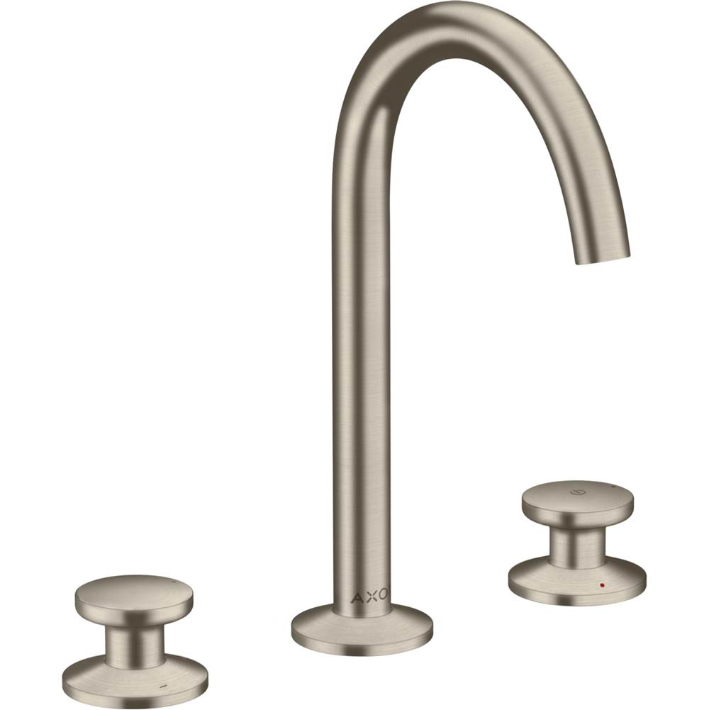 Axor ONE Widespread Faucet Select 170, 1.2 GPM in Brushed Nickel