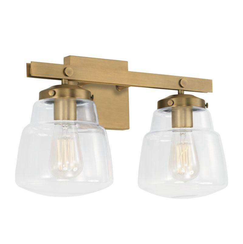 Capital Lighting 142721ad 518 At Moore, Aged Brass Bathroom Light Fixtures