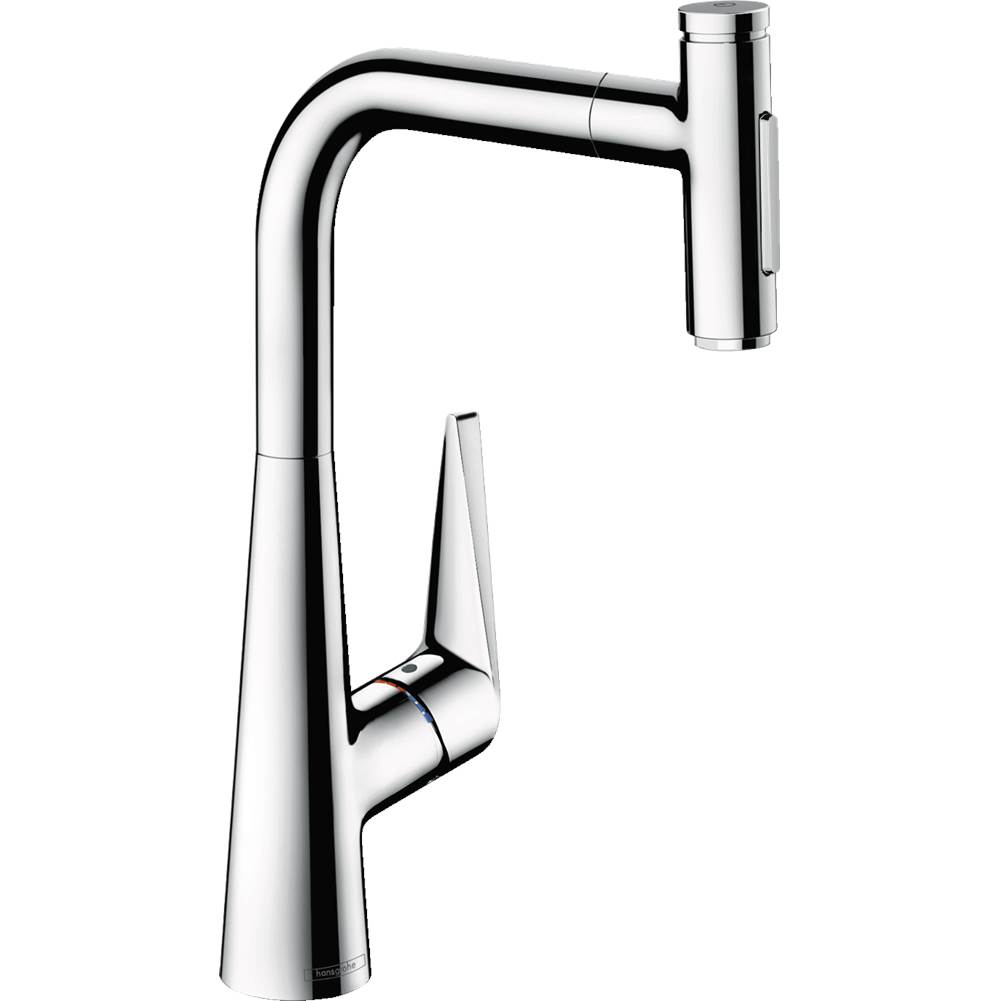 Hansgrohe Talis Select S HighArc Kitchen Faucet, 2-Spray Pull-Out with sBox, 1.75 GPM in Chrome