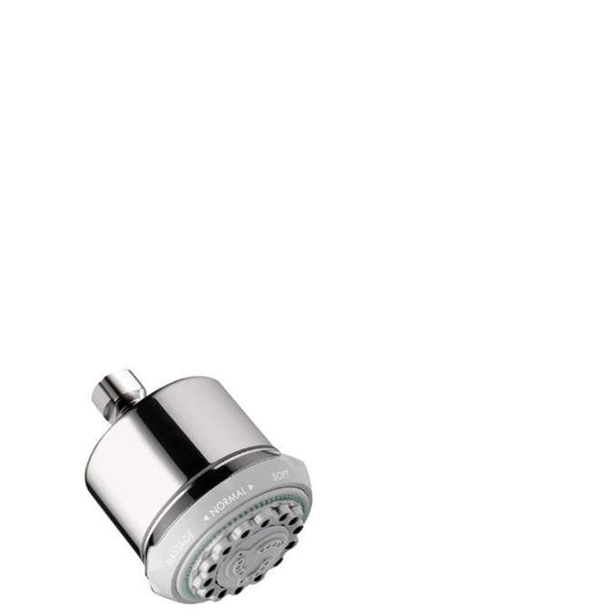 Hansgrohe Clubmaster Showerhead 3-Jet, 2.5 GPM in Chrome