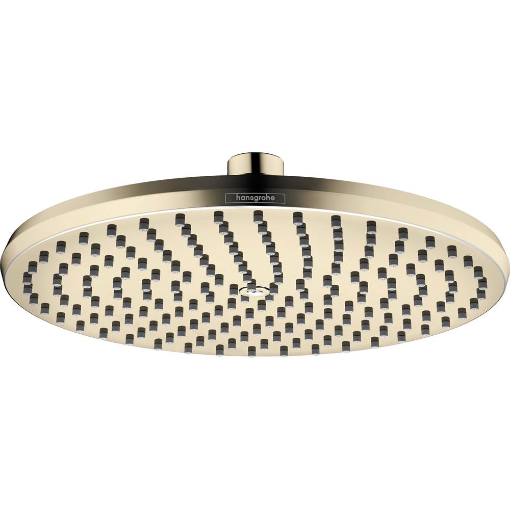Hansgrohe Locarno Showerhead 240 1-Jet, 2.5 GPM in Polished Nickel