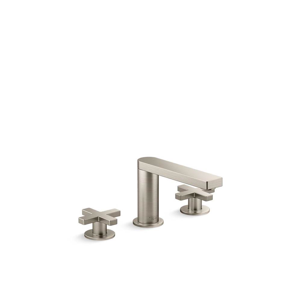 Kohler Composed® Widespread bathroom sink faucet with Cross handles, 1.2 gpm