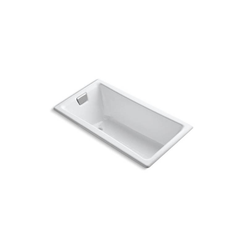 Kohler Tea-for-Two® 60'' x 32'' drop-in bath with end drain