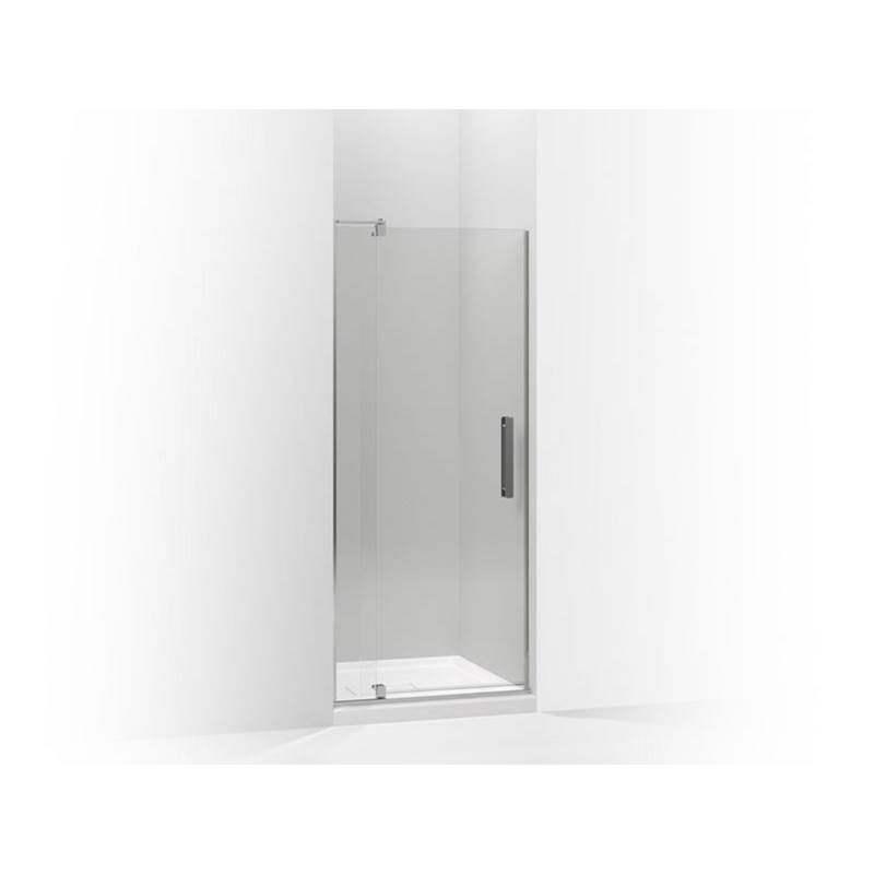 Kohler Revel® Pivot shower door, 70'' H x 27-5/16 - 31-1/8'' W, with 5/16'' thick Crystal Clear glass