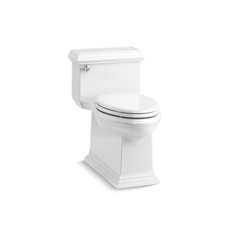 Kohler Memoirs® Classic Comfort Height® One-piece compact elongated 1.28 gpf chair height toilet with slow close seat