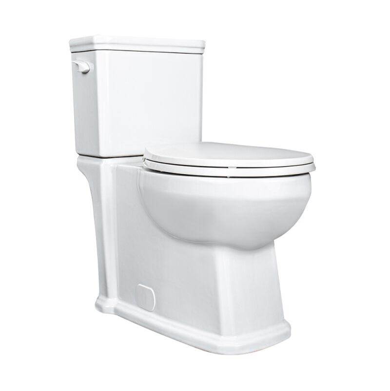 Luxart Francisca Elongated, Two-Piece, Comfortable Height (ADA) 12'' Toilet Combination with Siphon Jet Flush