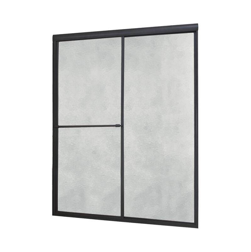 Luxart Sophisticated Framed Sliding Shower Door