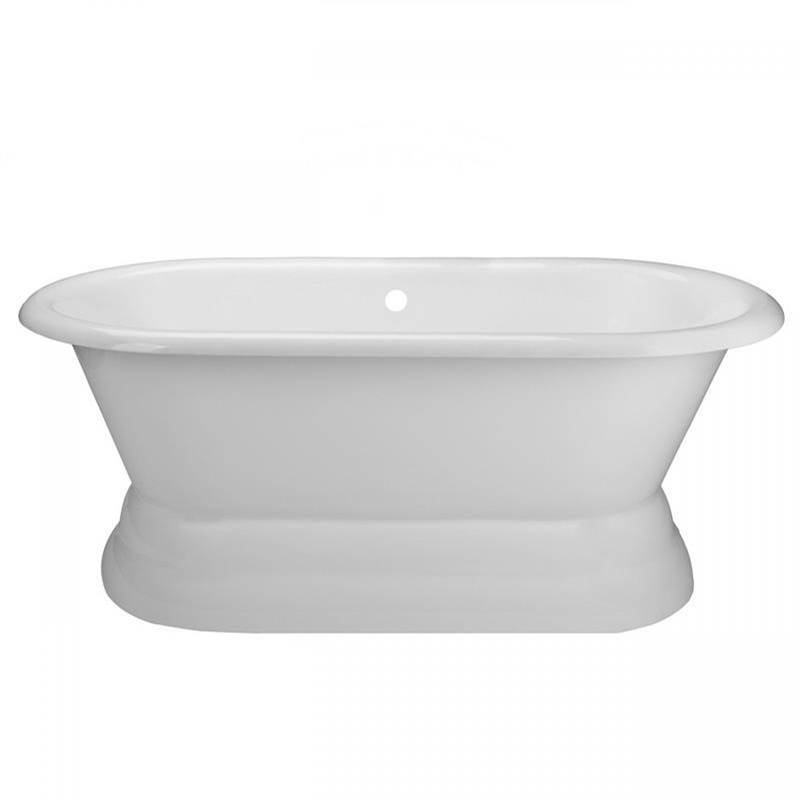 Maidstone Sinclair Cast Iron Double Ended Pedestal Tub