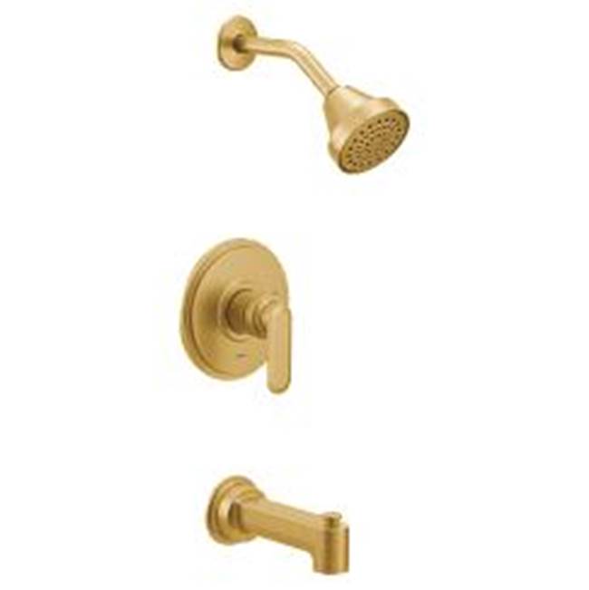 Moen Brushed gold M-CORE 2 series tub/shower