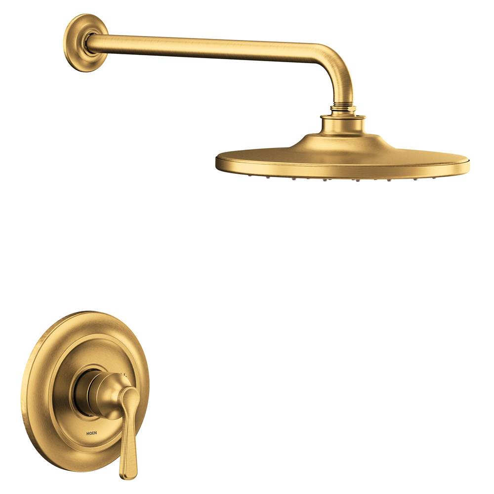 Moen Colinet M-CORE 2-Series Eco Performance 1-Handle Shower Trim Kit in Brushed Gold (Valve Sold Separately)