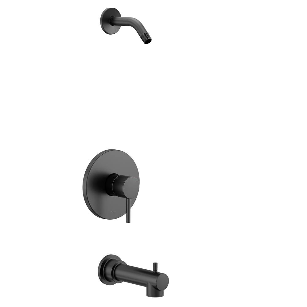 Moen Align M-CORE 2-Series 1-Handle Tub and Shower Trim Kit in Matte Black (Valve Sold Separately)
