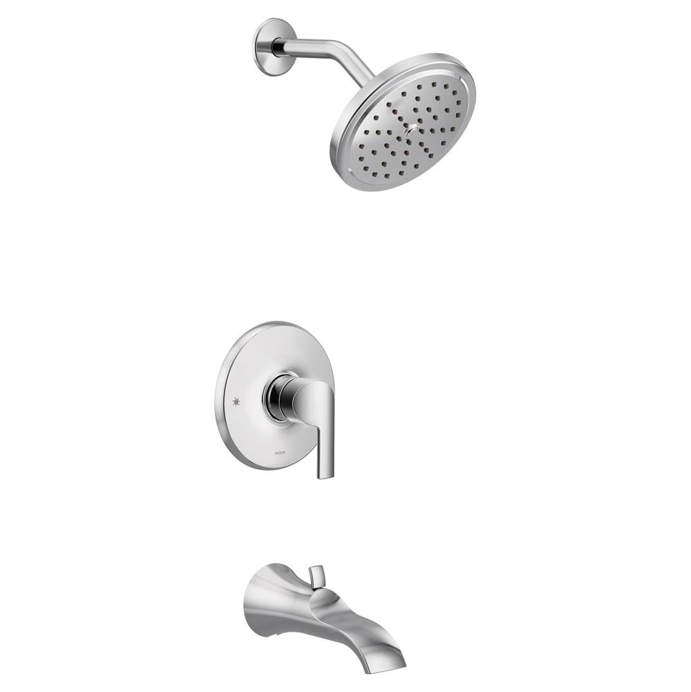 Moen Doux M-CORE 3-Series 1-Handle Tub and Shower Trim Kit in Chrome (Valve Sold Separately)