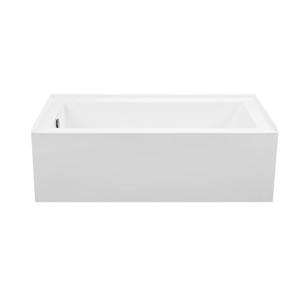 MTI Baths Cameron 3 Acrylic Cxl Integral Skirted Lh Drain Air Bath Elite/Whirlpool - Biscuit (66X32)
