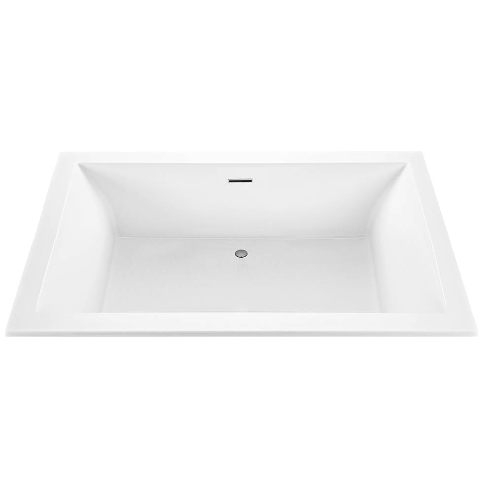 MTI Baths Andrea 22 Acrylic Cxl Drop In Air Bath Elite/Whirlpool - White (66X36)