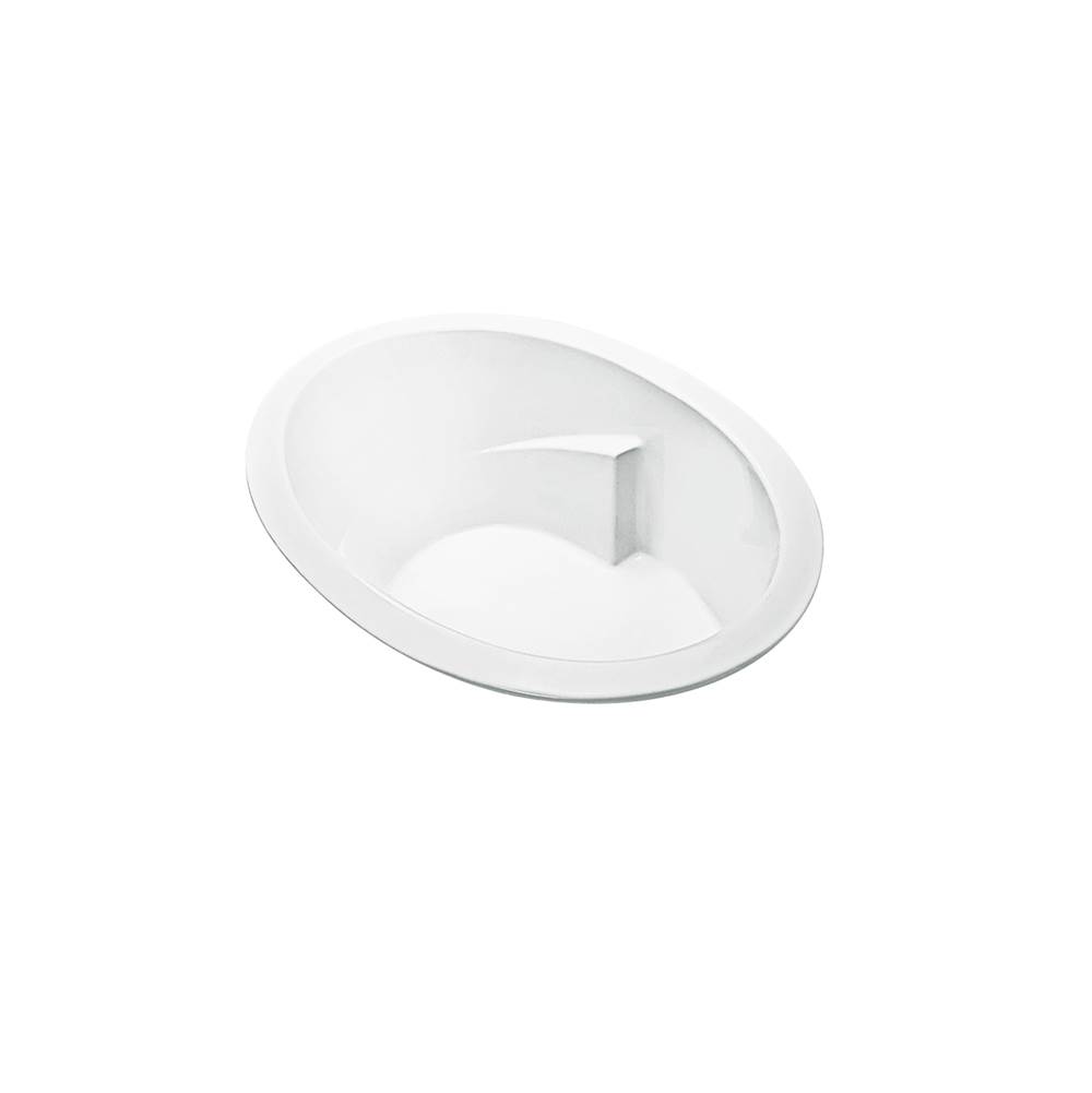 MTI Baths Adena 6 Acrylic Cxl Oval Drop In Air Bath/Stream - Biscuit (63X41.25)