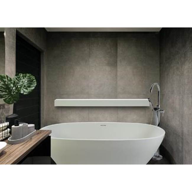 MTI Baths Tub Shelf 36'' Gloss White
