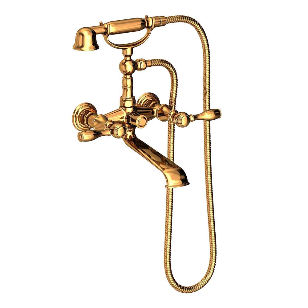 Newport Brass Victoria Exposed Tub & Hand Shower Set - Wall Mount