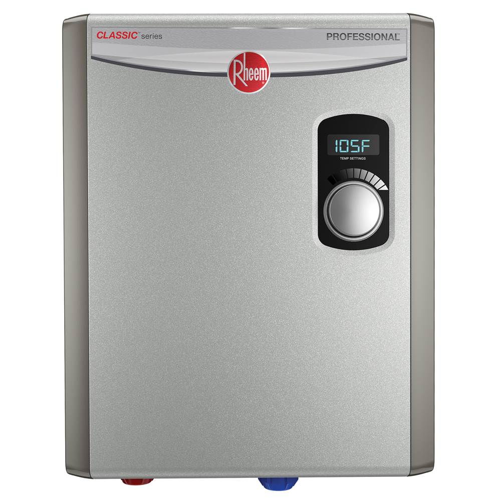 Rheem 18kw Tankless Electric Water Heater with 5 Year Limited Warranty