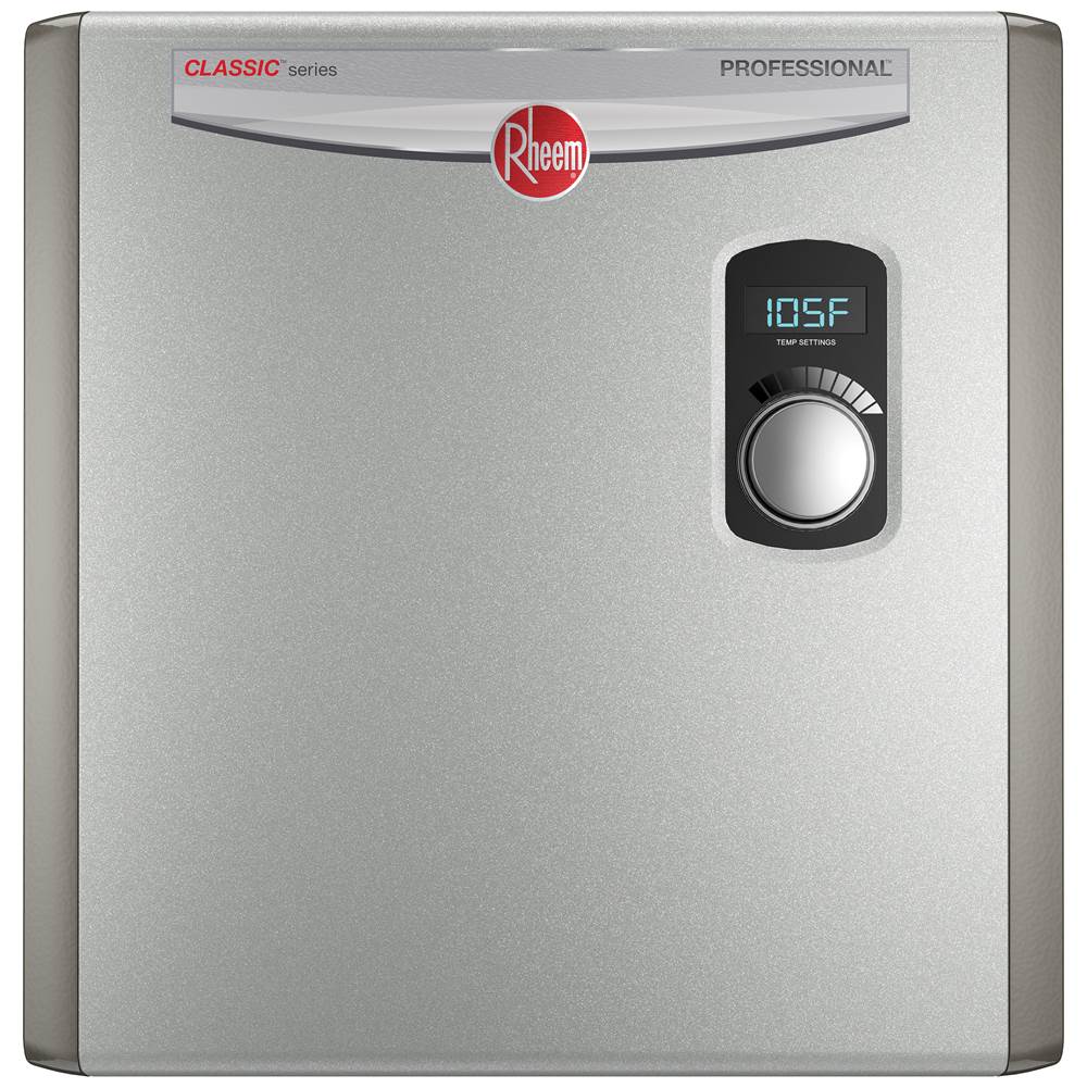 Rheem 27kw Tankless Electric Water Heater with 5 Year Limited Warranty