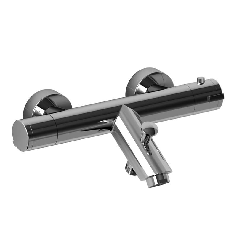 Riobel 1/2'' Thermostatic External Bar With Diverter and Tub Spout