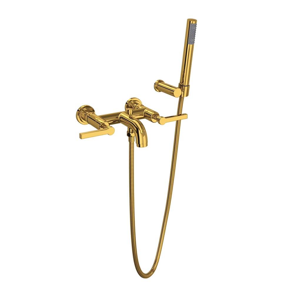 Rohl Lombardia® Exposed Wall Mount Tub Filler